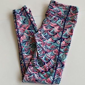 Lilly Pulitzer Luxletic Neptune’s Net Leggings Small